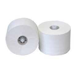 Doprol toiletpapier tissue wit 2 laags 100 meter - Doos: 36rol
