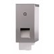 Toiletpapier dispenser 2 rolshouder (standaard) Qbic Line RVS - All Care 