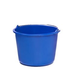 Emmer met beugel BLAUW - 12 Liter