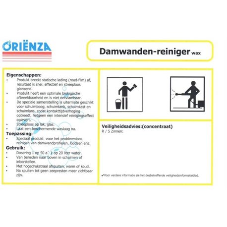 Damwandenreiniger wax Can 10L