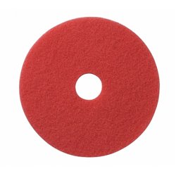 Vloerpad rood 17" (doos met 5 stuks) Cleanfix