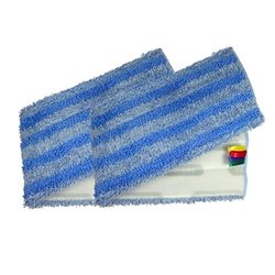 Microvezel mop blauw Velcro 42 cm (voor Mox mop)