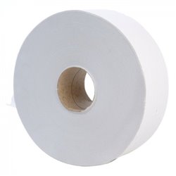 Toilet papier SAPO Maxi Jumbo, Rec-wit 2 laags 300 meter, 6 rol