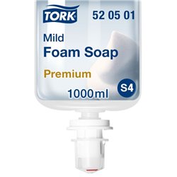 Tork Premium foamzeep mild geparf. 1 ltr doos à 6 flacons / S4