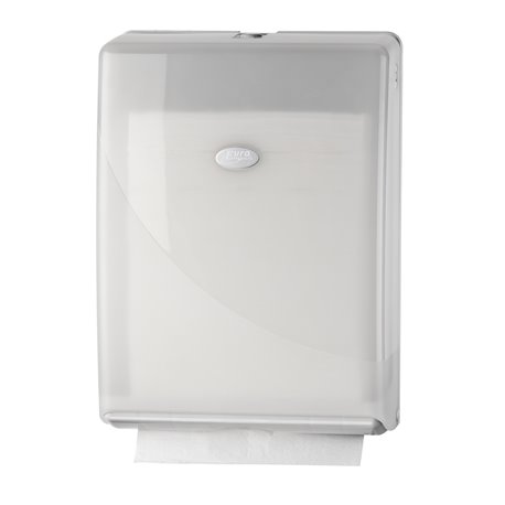 SAPO White Line handdoekdispenser t.b.v. c-fold en multifold handdoekpapier