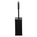 SAPO Quartz black toiletborstelhouder RVS t.b.v. wandmontage