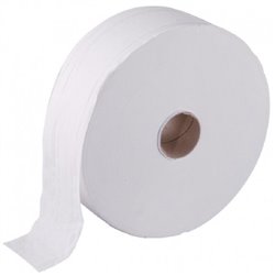 Jantex Jumbo toiletpapier 6 rollen, 2-laags. Ca. 833 vellen per rol