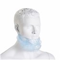 Baardmasker headloop non woven BLAUW (10x100 stuks)