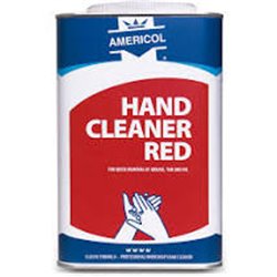 Americol hand cleaner Red 4 x 4,5 Liter