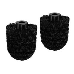 Toiletborstel Satino Black 2 stuks