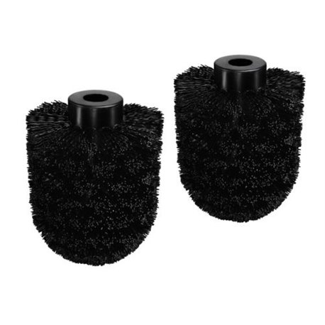 Toiletborstel Satino Black 2 stuks