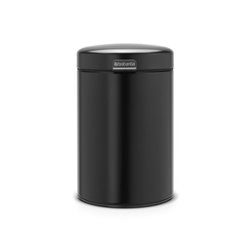 Brabantia wandafvalemmertje 3 liter newIcon met kunststof binnenemmer matt black