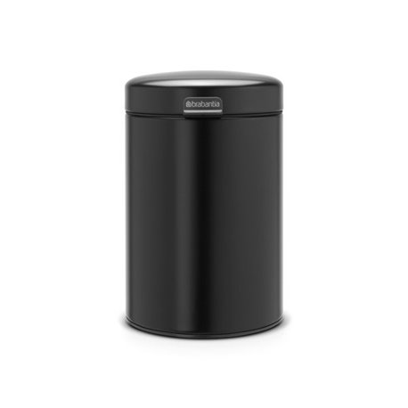 Brabantia wandafvalemmertje 3 liter newIcon met kunststof binnenemmer matt black