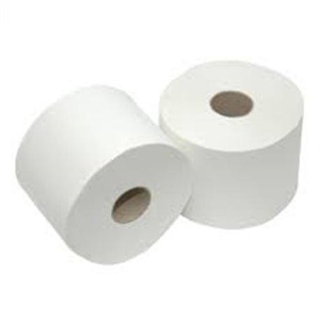 Toiletpapier Compact luxe crepe 150mtr 1-laags (doos 24 rol)