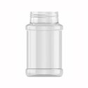 Kruidenpot 500ml rond PET transparant