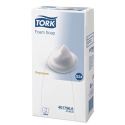 TORK 470022 6ST S34 FOAM SOAP 6X800ML