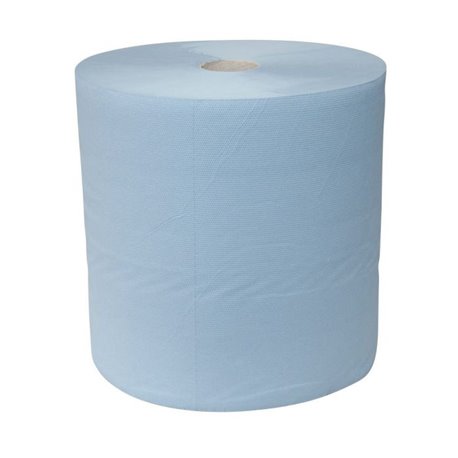 Industrierol Mixed Cellulose Blauw 3-Laags 1 Rol 37 cm / 360 meter 