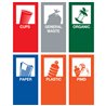RECYCLING MAGNEET STICKERSET