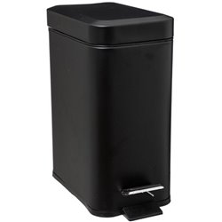 Afvalbak / pedaalemmer zwart - 5 liter