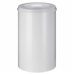 Vlamdovende papierbak Wit 9002 110 Liter