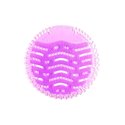 Urinoir matjes / toiletmat paars - Geur: Lavendel - 12 stuks