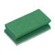 Spons met handgreep Groen/Wit 150x70x45 mm (10 stuks)
