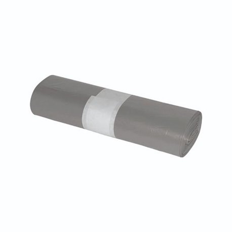 HDPE Afvalzak 70x90cm Grijs T23 15x20 Stuks