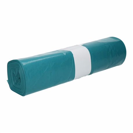 LDPE Afvalzakken rol 80x110cm T70 blauw (10 rol à 20 stuks)